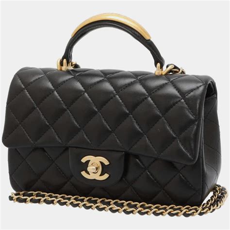 chanel set mini borse|Chanel lambskin bag.